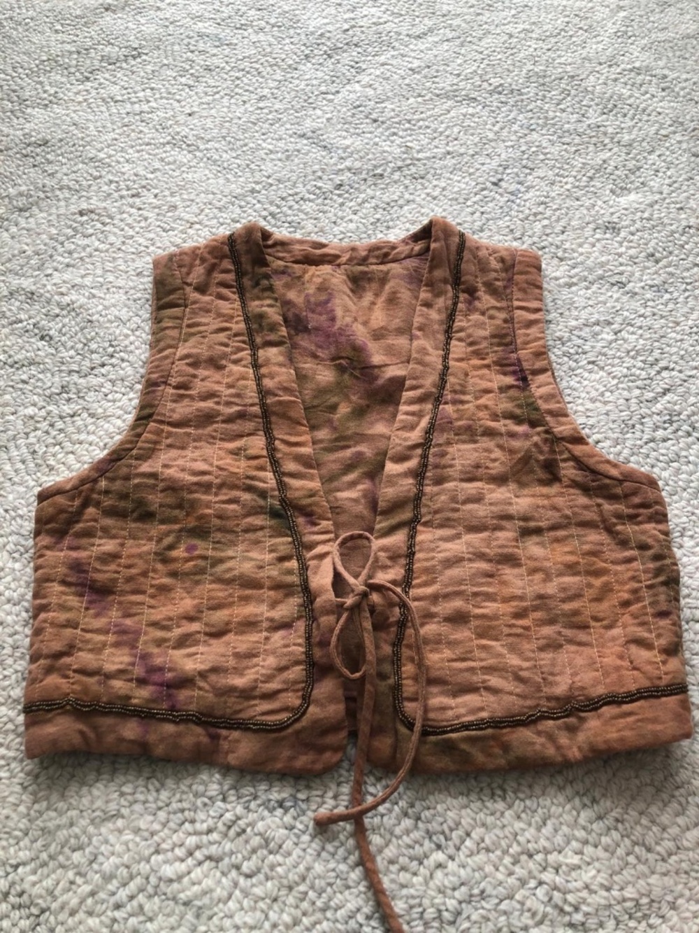 XXS Tie Dye Sweater Vest